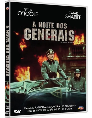 A Noite Dos Generais - Dvd - Peter O'toole - Omar Sharif