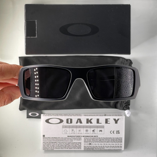 Oakley Gascan Matte Black Frame, Grey Lens, 100% Original