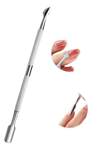 Empujador Cutícula Raspador Esmalte Arte Uñas Manicura Kit