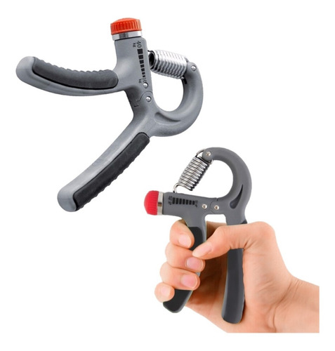 Hand Grip X2 Ejercitador Mano Muñeca Antebrazo Graduable Gym