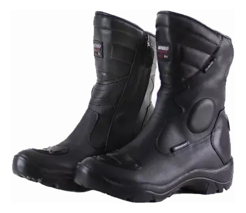 Bota Masculina Moto Mondeo Stability Dry 9898 Impermeavel 