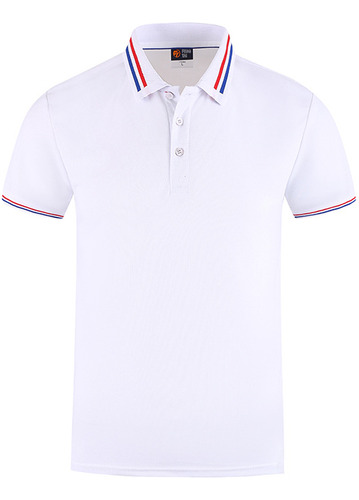 Polo De Manga Corta Informal Delgado De Verano Para Hombre