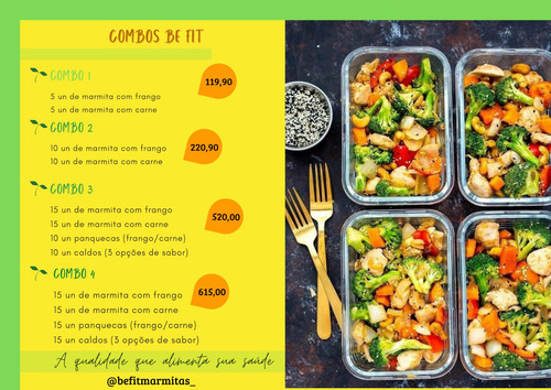 Imagem 3 de 3 de Marmitas Fitness