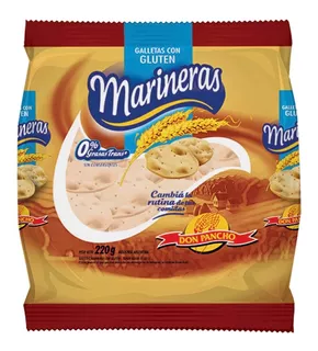 Galleta Marinera Con Gluten Don Pancho 220 Gr