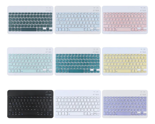 Teclado Inalambrico Bluetooth Mac Windows Android Linux