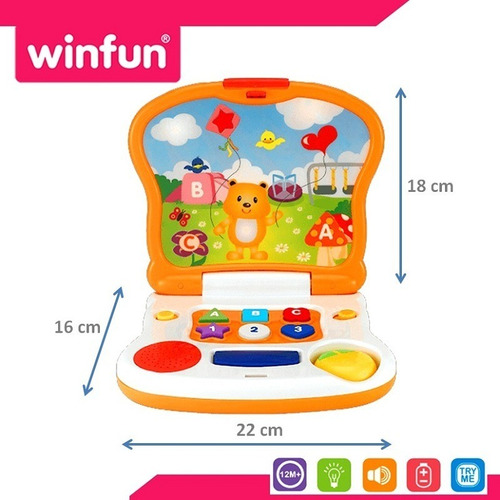 Imagen 8 de 10 de La Mejor Tablet Computadora Lapto Para Bebe 1,2,3 Años Edad