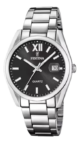 Reloj F20683/6 Festina Negro Hombre Acero Clasico