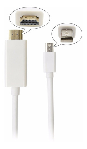 Cable Adaptador Mini Display Port  A Hdmi Surface Pro 3 4 5