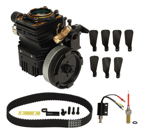 Motores De Combustión Rc Motor Monocilíndrico De 4 Tiempos T