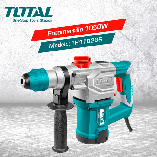 Imagen 2 de 6 de Rotomartillo 1050w Total Sds Plus 5.0j