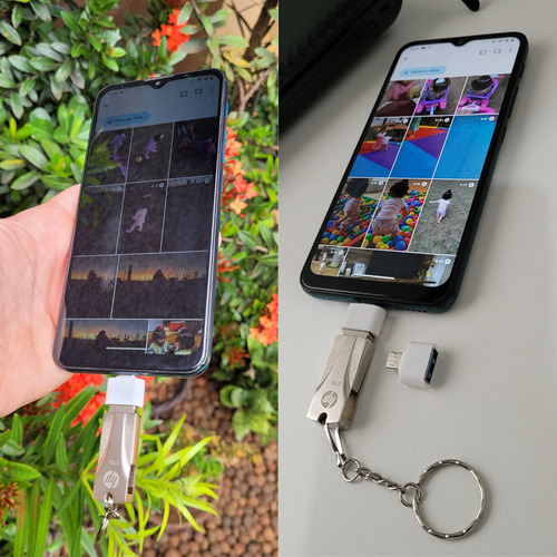 Pendrive 2tb Hp Usb-c 3.0 Compatível Celular Android