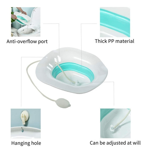 Lavabo De Enfermería For Bañera De Asiento Portátil Con /