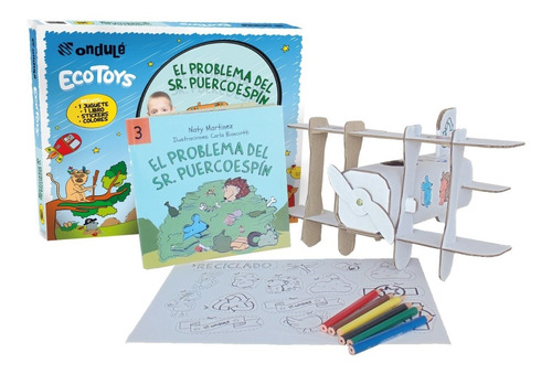 Juegos De Manualidades Ondulé Con Libro Para Armar Y Pintar