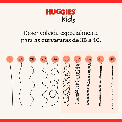 Shampoo Super Crespinhos Pantera Negra 360ml Huggies
