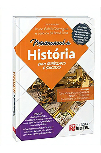 Minimanual De História - Enem, Vestibulares E Concursos, De Bueno Araújo. Editora Rideel, Capa Mole Em Português