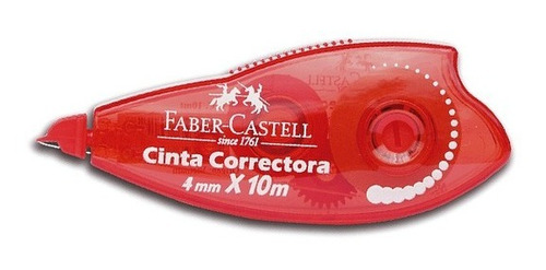 Cinta Correctora Faber Castell 4mm X 10m