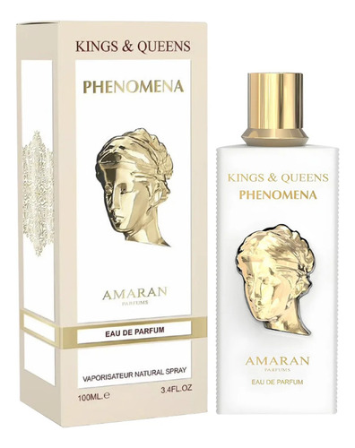 Eau de parfum para mujer Kings & Queens Phenomena Amaran, 100 ml, volumen unitario 100 ml