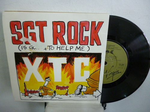 Xtc Sgt Rock Simple 7` Ingles C/tapa Ggjjzz