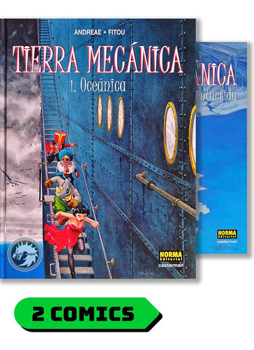 Tierra Mecánica #1 Y 2 (completa) - Norma Ed. - Enderjuegos