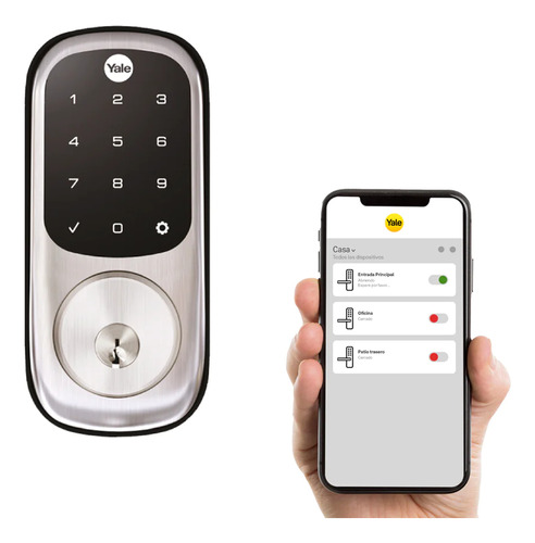 Yale Hub + Cerrojo Yrd226 + Zigbee (clave, Celular)