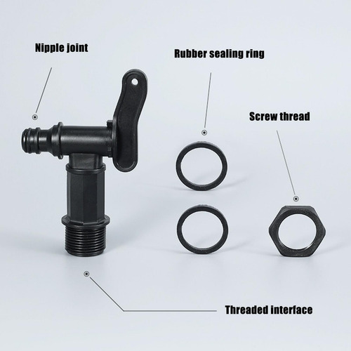 Adaptador Para Ibc A Prueba De Fugas Y Para Drenar