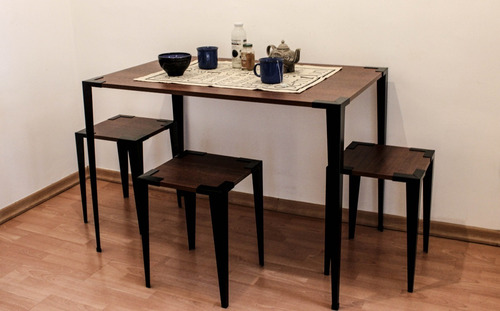 Mesa De Cocina Grande Sin Tornillos, Fácil Armado | Mite