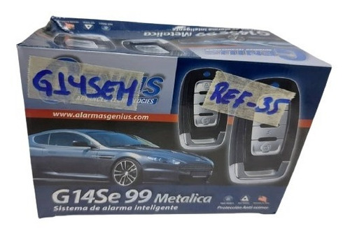 Alarma Marca Genius Metalica G14sem
