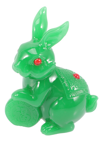 Ornamentos De Conejo De Jade Para Juguetes De Escritorio