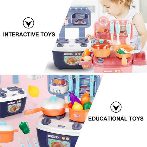 1 Juego De Juguetes De Cocina Creativos, Juguetes Educativos