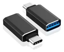 Comprar Adaptador Otg Usb Tipo C 3.1 Macho A Usb 3.0 Hembra Negro