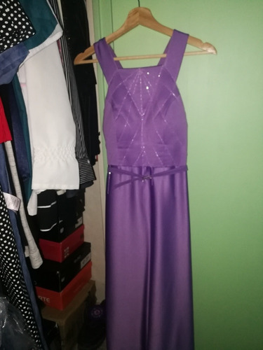Vestido Lila Alta Costura Oferta!