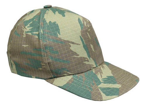 Gorra Camuflada Tipo Fórmula 1 Anti Desgarro De Seis Gajos 