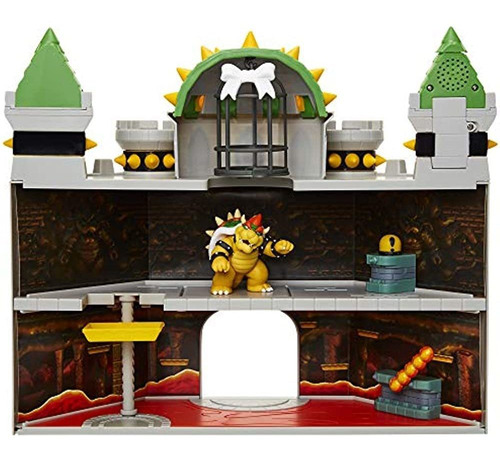 Super Mario Bros Castillo Bowser Sonido Nintendo Deluxe Set
