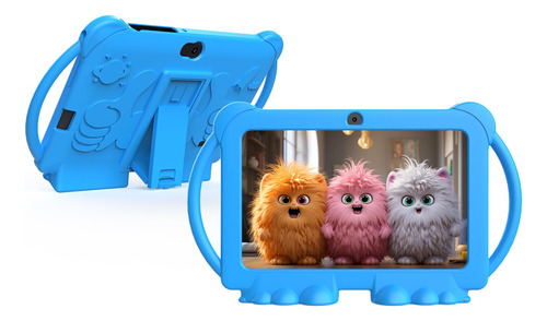 Tablet Zzb Kids De 7 Pulgadas Con Android 12, 4 Gb De Ram Y