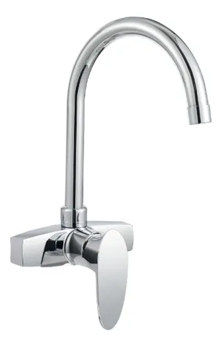 Grifer a Monocomando Pared Abs Cromada Pico J