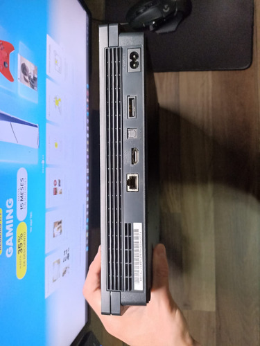 Ps3 Slim 160gb Impecable Con Caja, Nunca Desarmada Negro (Usado)