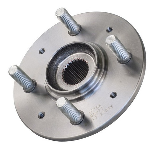 Cubo Dianteiro Com Rolamento - Civic 1.6 1.7 Com Abs 1991/..