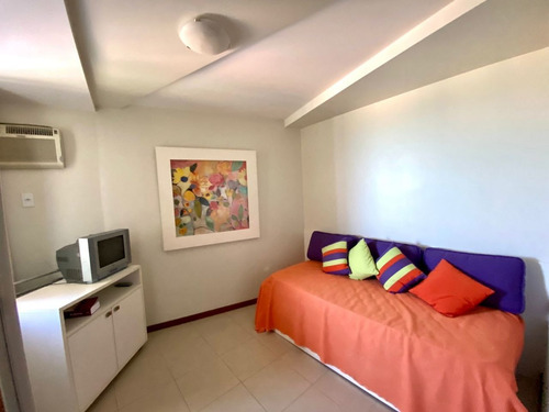 Imagem 8 de 21 de Murano Imobiliária Vende Excelente Apartamento Mobiliado Na Praia Da Costa, Vila Velha - Es. - 3536