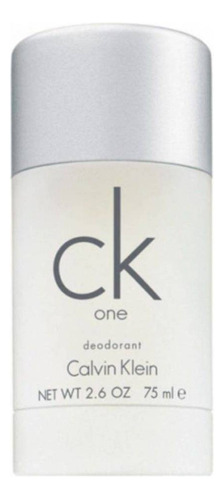 Desodorante Calvin Klein Ck One Stick 75g - Unissex