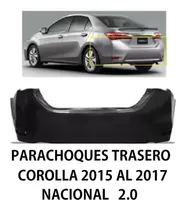 Comprar Parachoques Trasero  Toyota Corolla 2015 2016 2017 Xei Gli