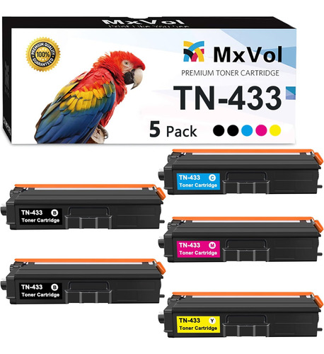 Toner Tn-433 Tn-431 Tn433 Para Brother Mfc-l8900cdw  5u.