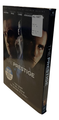 The Prestige. Película. Dvd. Christian Bale, Hugh Jackman.