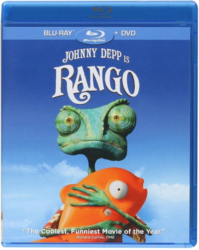 Rango Blu Ray Dvd Pelicula Nuevo Johnny Depp