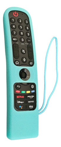 Funda Protector De Silicón Para Lg Magic Remote Mr21 - Mr24 Agua