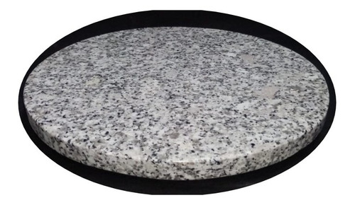 Base Giratoria Lazy Susan Granito Grisal 50 Cm