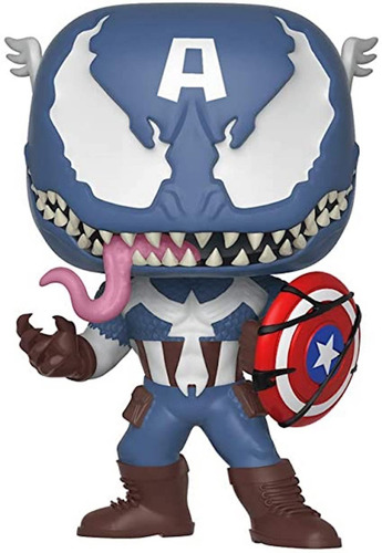 Funko Pop Venomized Capitan America 364 Marvel Venom