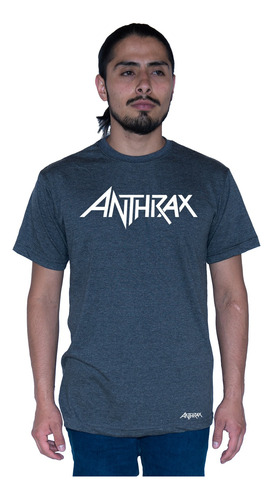 Camiseta Anthrax - Ropa De Rock Y Metal