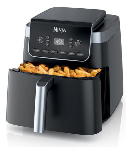 Air Fryer Ninja Air Fryer Pro Xl, 6,5 L, 6 En 1, Color Gris