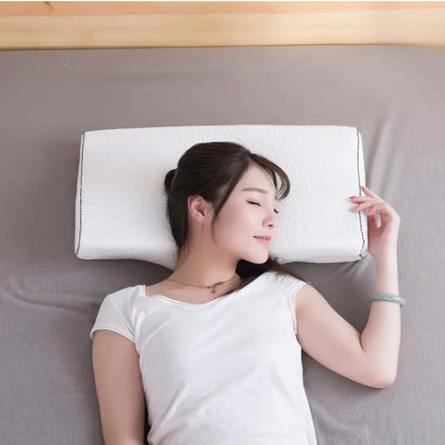 Almohada Viscoelástica Con Forma De Mariposa Para Dormir Cóm