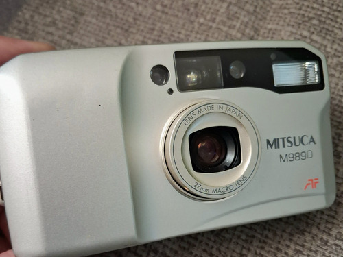 Câmera Fotográfica Mitsuca M989d Analógica - Rollei Giro Dourado (Usado)